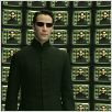 Matrix Reloaded : photo Andy Wachowski, Keanu Reeves, Lana Wachowski