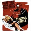 Témoin à charge : affiche Billy Wilder