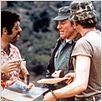 M.A.S.H. : photo Elliott Gould, Robert Altman