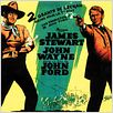 L'Homme qui tua Liberty Valance : Affiche James Stewart, John Ford, John Wayne