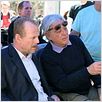 16 Blocs : photo Bruce Willis, Richard Donner