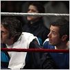 Dans les cordes : photo Bruno Putzulu, Magaly Richard-Serrano, Richard Anconina