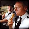 Hot Fuzz : photo Edgar Wright, Nick Frost, Simon Pegg