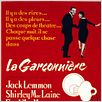 La Garçonnière : affiche Billy Wilder, Fred MacMurray, Jack Lemmon, Shirley MacLaine