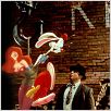 Qui veut la peau de Roger Rabbit ? : photo Bob Hoskins, Robert Zemeckis