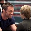 Real Steel : photo Dakota Goyo, Hugh Jackman, Shawn Levy