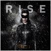 The Dark Knight Rises : Affiche Anne Hathaway, Christopher Nolan