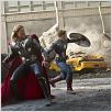 Avengers : photo Chris Evans, Chris Hemsworth