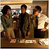 Contagion : Photo Chin Han, Marion Cotillard, Steven Soderbergh
