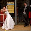 Go On : photo Laura Benanti, Matthew Perry
