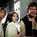 Star Wars : Episode IV - Un nouvel espoir (La Guerre des étoiles) : Photo Carrie Fisher, Harrison Ford, Mark Hamill