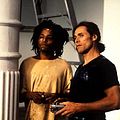 Basquiat : Photo David Bowie, Jeffrey Wright, Julian Schnabel, Willem Dafoe