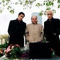 Les Parrains : photo Frédéric Forestier, Gérard Darmon, Gérard Lanvin, Jacques Villeret