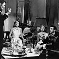 Le Masque arraché : photo David Miller, Gloria Grahame, Jack Palance, Joan Crawford, Mike Connors