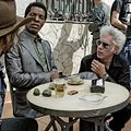 The Limits of Control : photo Gael García Bernal, Isaach de Bankolé, Jim Jarmusch