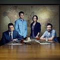 Rubicon : photo Christopher Evan Welch, Dallas Roberts, James Badge Dale, Lauren Hodges