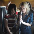 Les Runaways : photo Dakota Fanning, Floria Sigismondi, Kristen Stewart