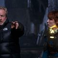 Prometheus : photo Noomi Rapace, Ridley Scott
