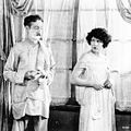 Comédiennes : photo Adolphe Menjou, Marie Prevost