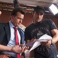 Machete Kills : Photo Charlie Sheen, Robert Rodriguez