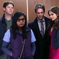 Photo Glenn Howerton, Ike Barinholtz, Mindy Kaling, Xenia Deli