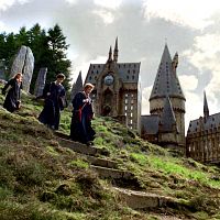 Harry Potter et le Prisonnier d'Azkaban : photo Daniel Radcliffe, Emma Watson, Rupert Grint