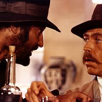 Il était une fois la révolution : photo James Coburn, Rod Steiger, Sergio Leone
