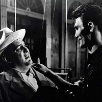 Panique dans la rue : photo Elia Kazan, Jack Palance