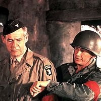 Les Douze salopards : photo Charles Bronson, Robert Aldrich, Robert Ryan
