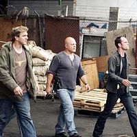 The Shield : photo Kenny Johnson, Michael Chiklis, Walton Goggins
