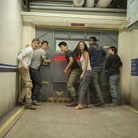 Le Labyrinthe : La Terre brûlée : Photo Bryce Romero, Dexter Darden, Dylan O'Brien, Kaya Scodelario, Ki Hong Lee