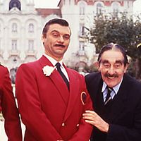 Palace : Photo Carles Sans, Jean Rochefort, Paco Mir