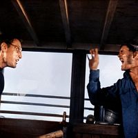 Les Dents de la Mer : Photo Robert Shaw, Roy Scheider