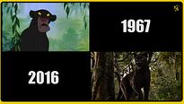 Le Livre de la Jungle : 1967 vs 2016