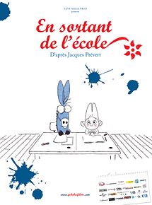 En sortant de l'école
