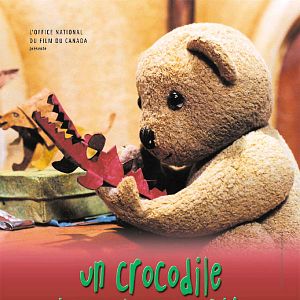 Un Crocodile dans mon jardin : affiche
