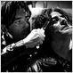 Sin City : photo Benicio Del Toro, Clive Owen, Frank Miller, Quentin Tarantino, Robert Rodriguez