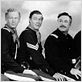 La Charge héroïque : photo Harry Carey Jr., John Agar, John Ford, John Wayne