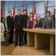 Kings : photo Allison Miller, Christopher Egan, Dylan Baker, Eamonn Walker, Ian McShane