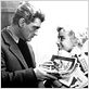 Les Nuits blanches : photo Jean Marais, Luchino Visconti, Maria Schell