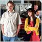 Funny People : photo Aubrey Plaza, Judd Apatow, Seth Rogen