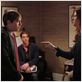 Photo Christian Borle, Debra Messing, Emory Cohen