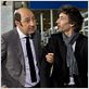 Des gens qui s'embrassent : photo Eric Elmosnino, Kad Merad