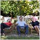 Sous le figuier : photo Anne Consigny, Jonathan Zaccaï, Marie Kremer