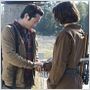 The Walking Dead : photo Lauren Cohan, Steven Yeun