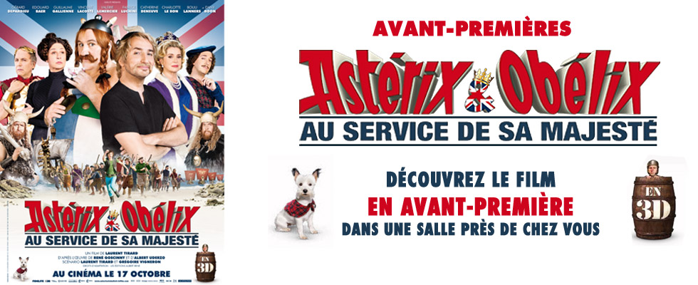 Astérix et Obélix : au service de Sa Majesté