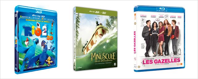Minuscule, Les Gazelles, Rio 2... Les 10 blu-rays / DVD à se procurer d'urgence en août ! Minuscule, Les Gazelles, Rio 2... Les 10 blu-rays / DVD à se procurer d'urgence en août !