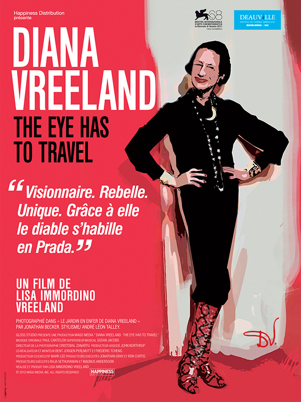 Affiche du film Diana Vreeland The Eye Has To Travel Affiche sur AlloCiné