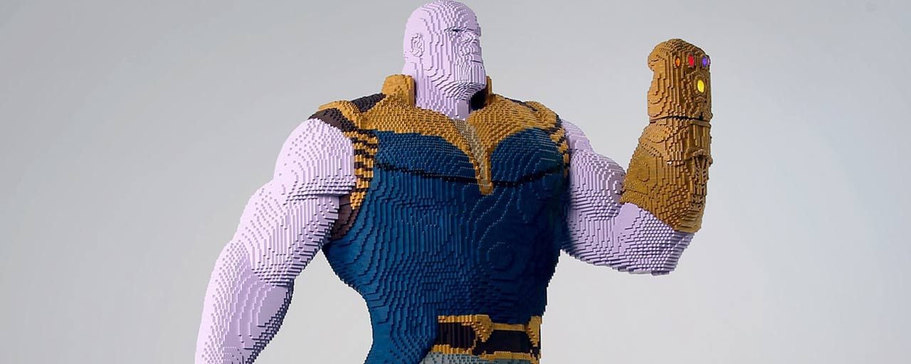 Comic Con 2018 : une statue Lego grandeur nature de Thanos attendue