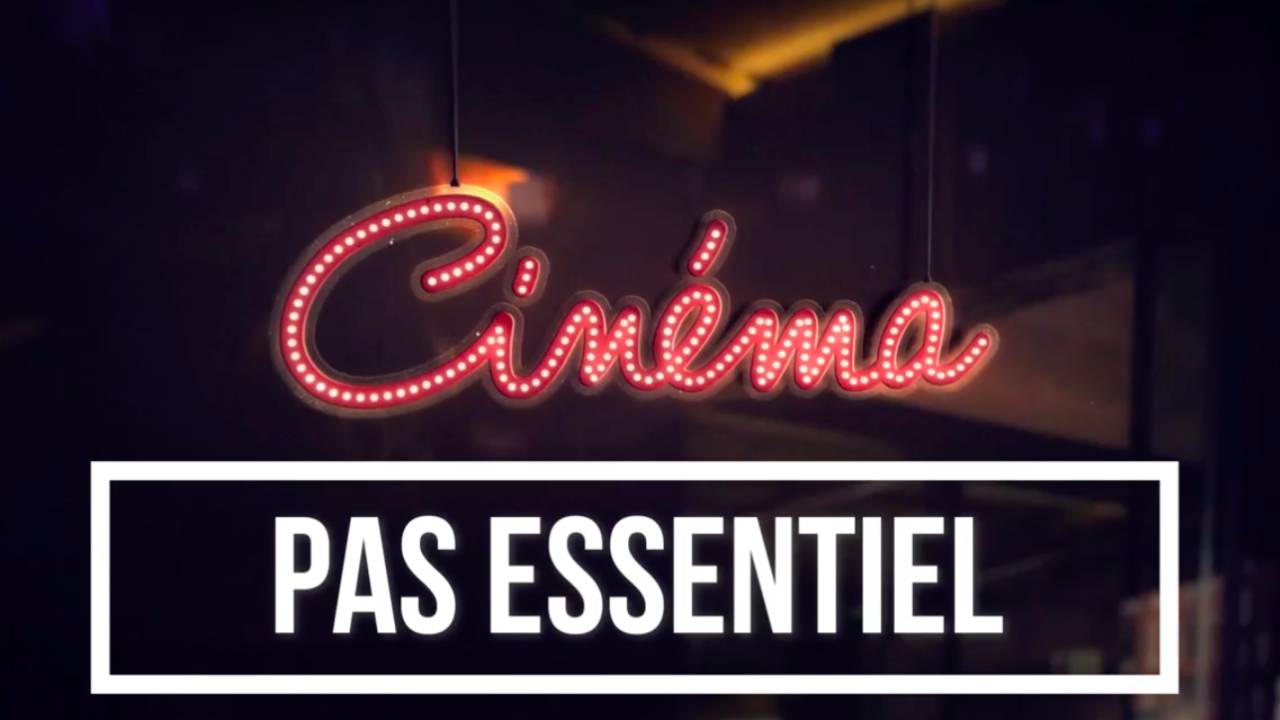 Non réouverture des cinémas : le monde de la culture exprime son mécontentement